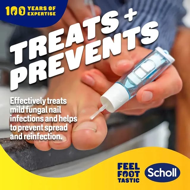 Scholl 2 in 1 Fungal Nail Treatment - Image 2
